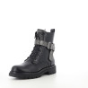 Boots noires avec détail argenté